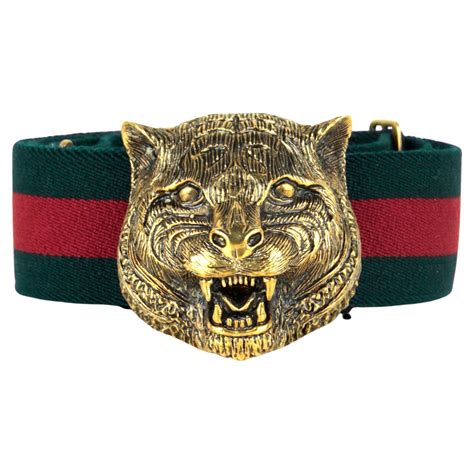 tiger head tiger print gucci belt|Gucci tiger belt kit.